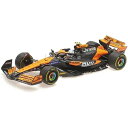 【沖縄・離島配送不可】ミニチャンプス 1/18 マクラーレン F1チーム MCL38 ランド・ノリス ハンガリーGP 2024 京商 537243104