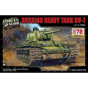 ウォルター ソンズ 1/72 WW.II ソビエト軍 重戦車 KV-1 1942年型 鋳造砲塔 1942年 西部戦線 プラッツ WS55015R