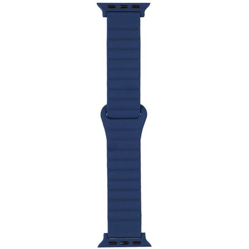 Apple Watch 38/40/41/42mm バンド 「CORVIN」 マグネットシリコンバンド ネイビー LEPLUS NEXT LN-AW41B02NV Apple Watch 38/40/41/42mm バンド 「CORVIN」 マグネットシリコンバンド ネイビー LEPLUS NEXT LN-AW41B02NV