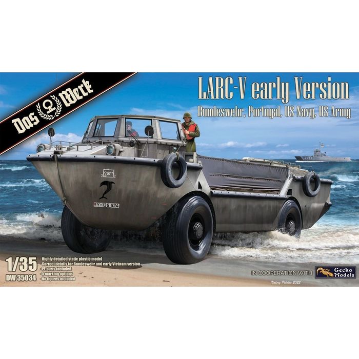 【沖縄・離島配送不可】1/35 LARC-V 水陸両用 貨物輸送車 前期型 (ドイツ連邦軍) ビーバーコーポレーション USCDW35034