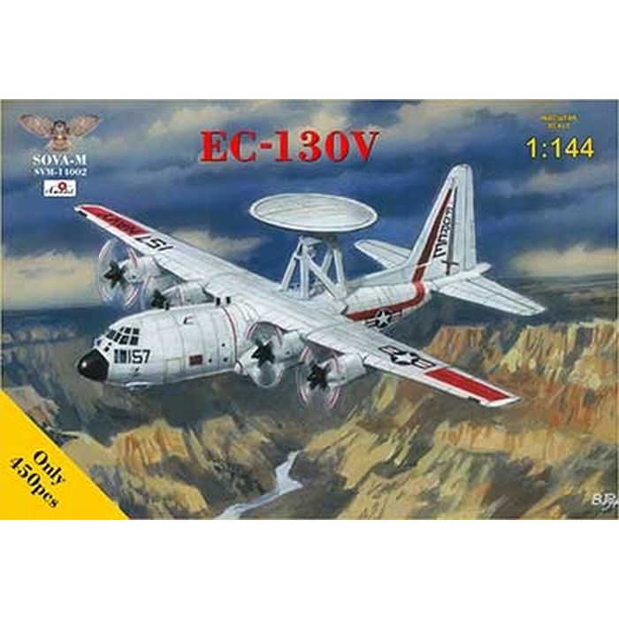 AVS14002 AVIS 1/72 米 ロッキード EC-130V ハーキュリーズ 早期警戒機(SOVA-Mブランド) バウマン AVS14002