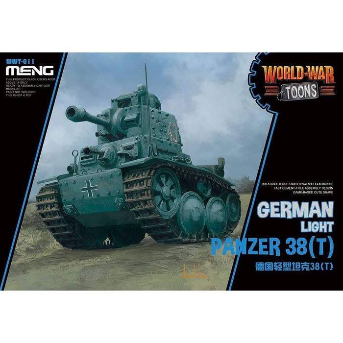 乐天商城 - MENWWT-011 モンモデル WWT ドイツ軽戦車 38(t) ビーバーコーポレーション MENWWT-011