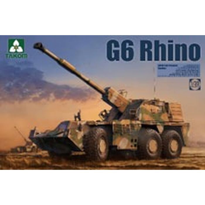 【沖縄・離島配送不可】1/35 南アフリカ軍 155mm自走榴弾砲 G6 ライノ ビーバーコーポレーション TKO2052