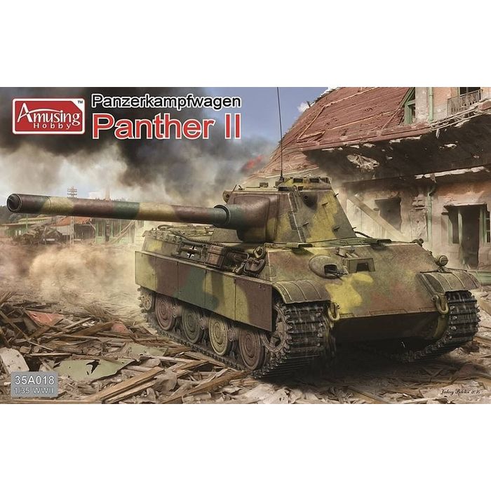 AMH35A018 アミュージングホビー 1/35 ドイツ中戦車 パンサー2 ビーバーコーポレーション AMH35A018