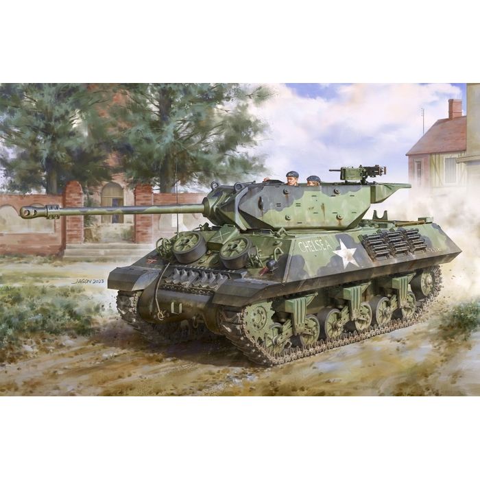 Other - 【沖縄・離島配送不可】1/16 英軍 M102c 駆逐戦車「アキリーズ」 ビーバーコーポレーション TKOAHHQ-007