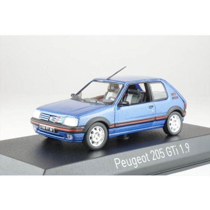 樂天商城 - NOREV 1/43 プジョー 205 GTi 1.9 1992 マイアミブルー 国際貿易 471737