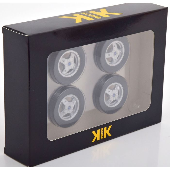 KK Scale 1/12 Fiat 500F Tire Set with rims Abarth �ե꡼�������� KKDCACC037