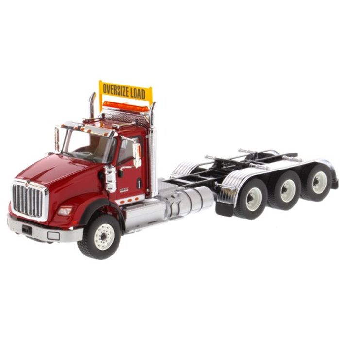 DIECAST MASTERS 1/50 インターナショナル HX620 トライデムトラクター レッド 国際貿易 71008