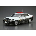 1/24 トヨタ GRS214 クラウンパトロールカー 交通取締用 16 アオシマ 4905083068724