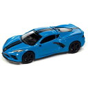 AUTOWORLD 1/64 2020 シェビー コルベット ラピッドブルー/ブラック 京商 AWSP124B
