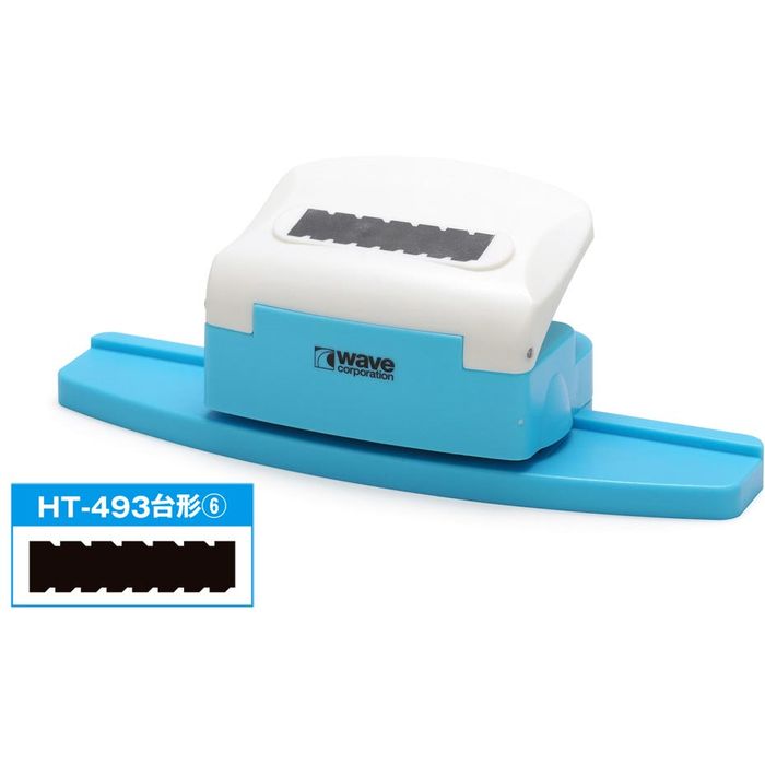 HGディテールパンチ 台形(6) ウェーブ HT-493