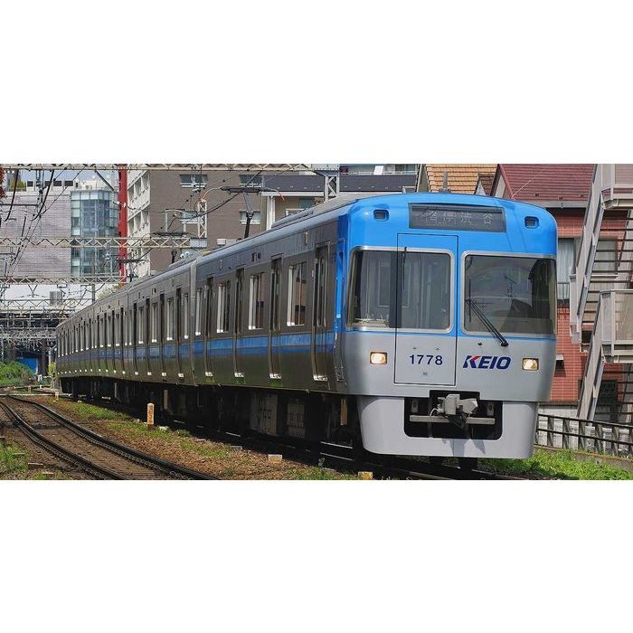 【沖縄・離島配送不可】Nゲージ 京王1000系 (5・6次車・ライトブルー・ 車番選択式) 5両編成セット (動力付き) 鉄道模型 GreenMax グリーンマックス 32024