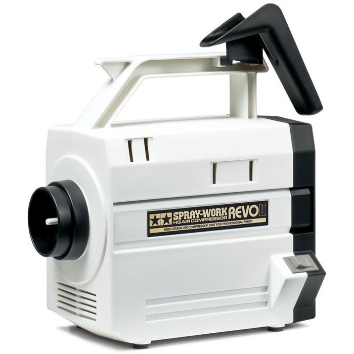 【沖縄・離島配送不可】スプレーワーク HGコンプレッサー レボII タミヤ 74542