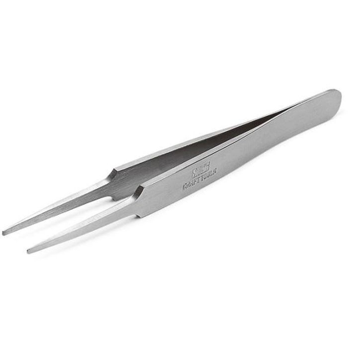 精密ピンセット(先丸・ストレートタイプ) タミヤ 74109