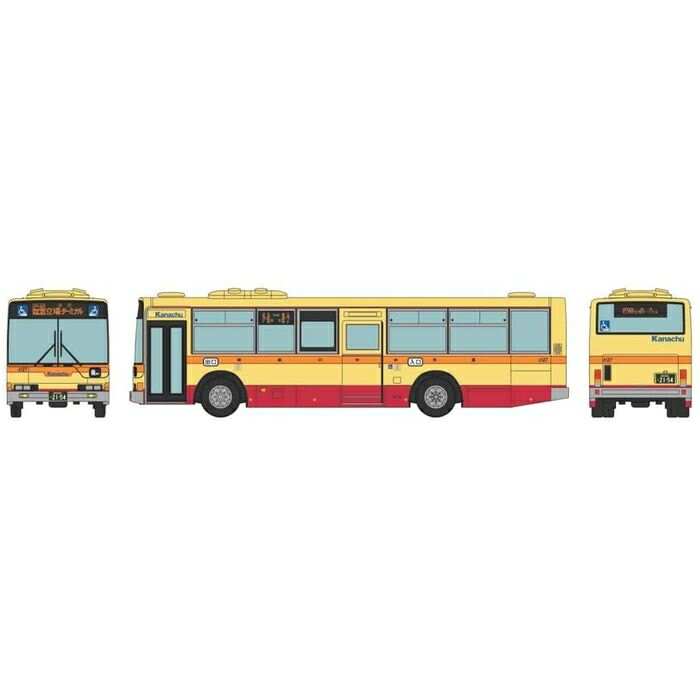 Trains - Nゲージ 鉄道模型 わたしの街バスコレクション MB3-2 神奈川中央交通 トミーテック 4543736330066
