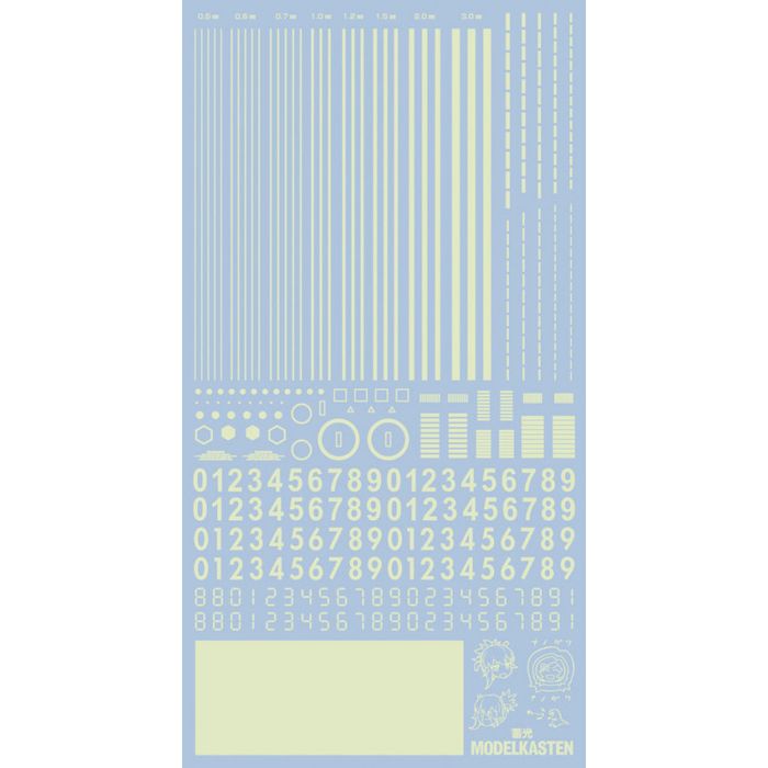 SEARCH WORD：MODELKASTEN モデルカステン プラモデル 模型 玩具 ホビー おもちゃ コレクション 趣味商品概要：MODELKASTEN（モデルカステン）｜モデルカステン 蓄光デカール Vol.1 プラモデル 模型 ホビ...