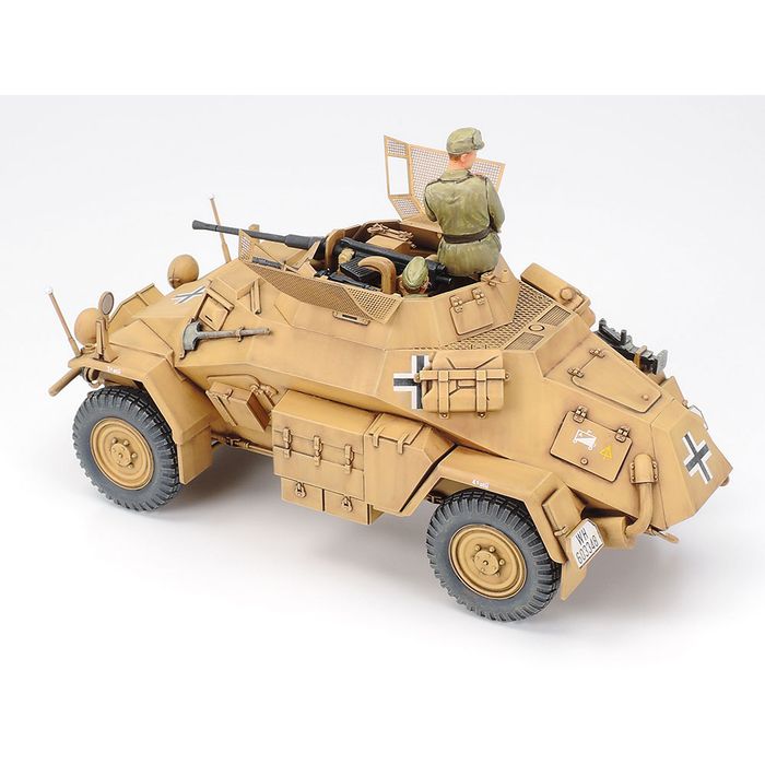 1/35 MM ドイツ4輪装甲車222(北アフリカ戦線) プラモデル 模型 ホビー タミヤ 35286