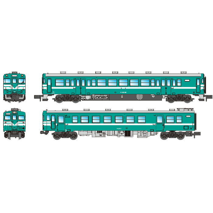 【沖縄・離島配送不可】Nゲージ キハ23-22+キハ37-1 加古川線色 2両セット 鉄道模型 マイクロエース A2..