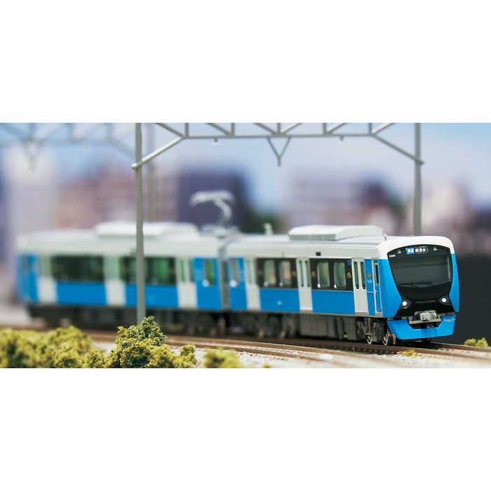 【沖縄・離島配送不可】Nゲージ 鉄道模型 静岡鉄道A3000形 クリアブルー・新ロゴ 2両編成セット 動力付き グリーンマックス 31847