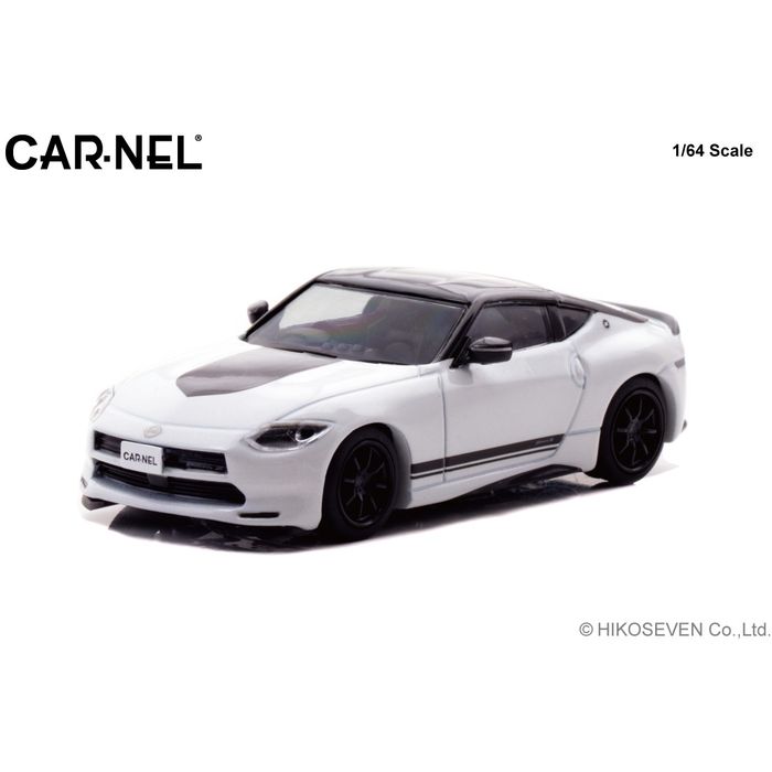 樂天商城 - CARNEL 1/64 日産 フェアレディ Z Version ST Customized Edition 2023 Prism White / Super Black ミニカー ヒコセブン CN640041