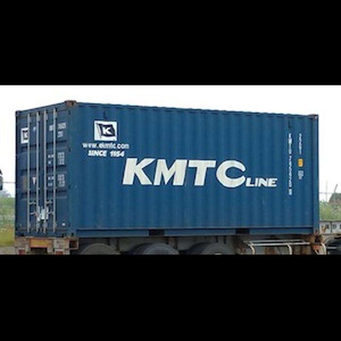 Trains - HOゲージ 20ft 22G1 KMTC(紺) 2個入 鉄道模型 モデルアイコン 803C
