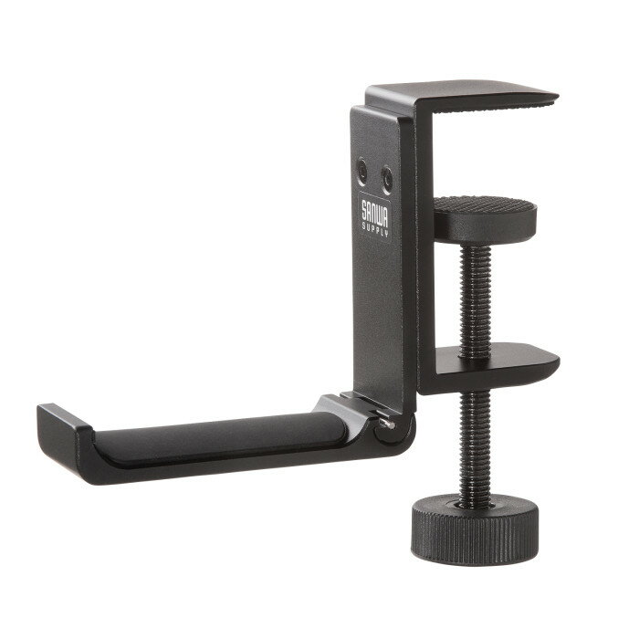 【代引不可】折りたたみ式バッグハンガー サンワサプライ PDA-STN86BK