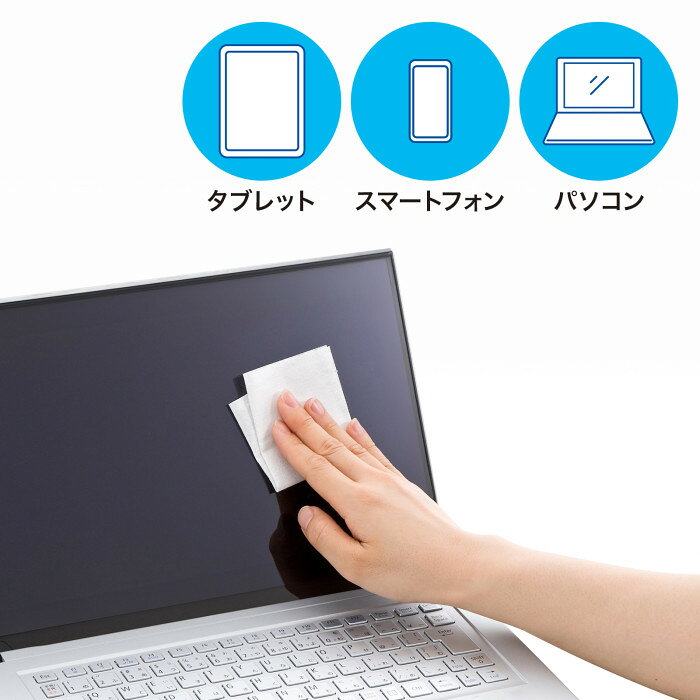 【代引不可】OAウェットティッシュ(液晶用) サンワサプライ CD-WT4KL2