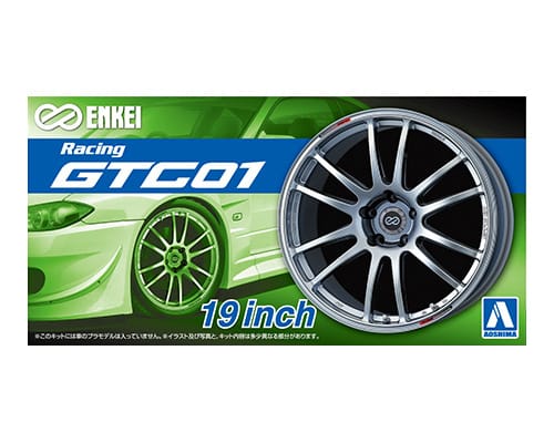 パーツ 1/24 エンケイ GTC 01 19インチ ザ・チューンドパーツ No.47 アオシマ 5380 アオシマ 4905083053805
