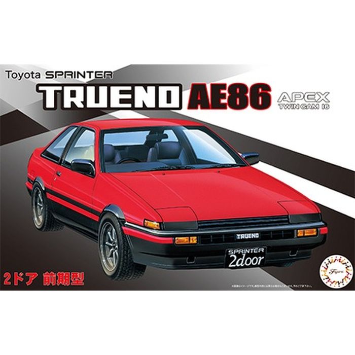 1/24 インチアップシリーズ No.183 トヨタ ハチロクトレノ 2ドアGT/APEX前期型 フジミ模型 4968728046297