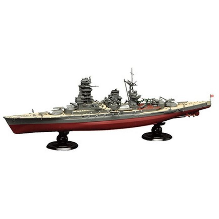 樂天商城 - 1/700 帝国海軍シリーズ No.8 日本海軍 戦艦 長門 フルハルモデル フジミ模型 4968728451626