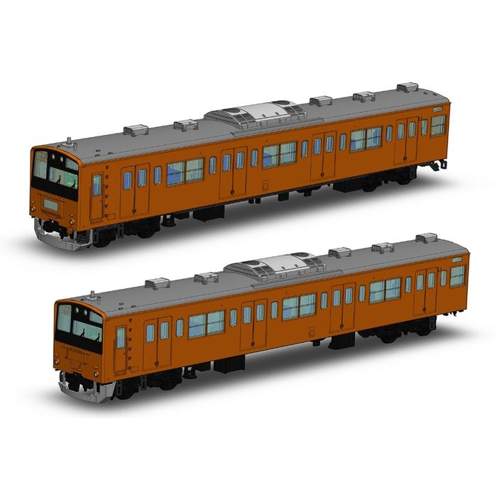 樂天商城 - 【沖縄・離島配送不可】1/80 JR東日本201系直流電車(中央線)クハ201・クハ200キット ピーエムオフィスエー PP072