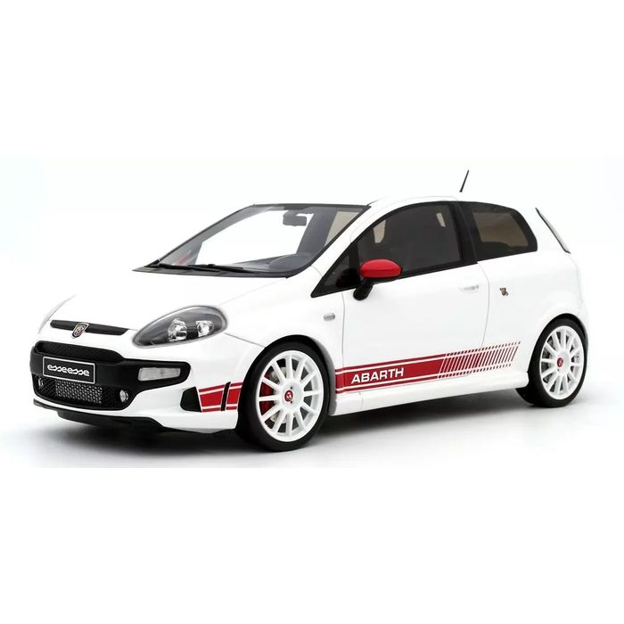 樂天商城 - 【沖縄・離島配送不可】OttO MOBILE 1/18 フィアット プント アバルト エッセエッセ 2010 (ホワイト) 京商 OTM460
