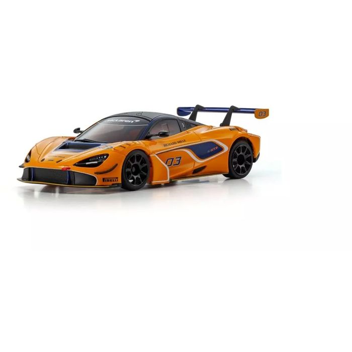 スマホカバー専門店 ドレスマの【沖縄・離島配送不可】ミニッツRWD MR-04 レディセット McLaren 720S GT3 #03 オレンジ 京商 32364OR｜アングル2