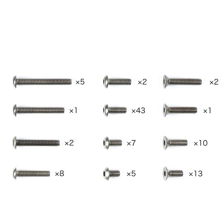 XM-01チタンビスセット タミヤ 47509