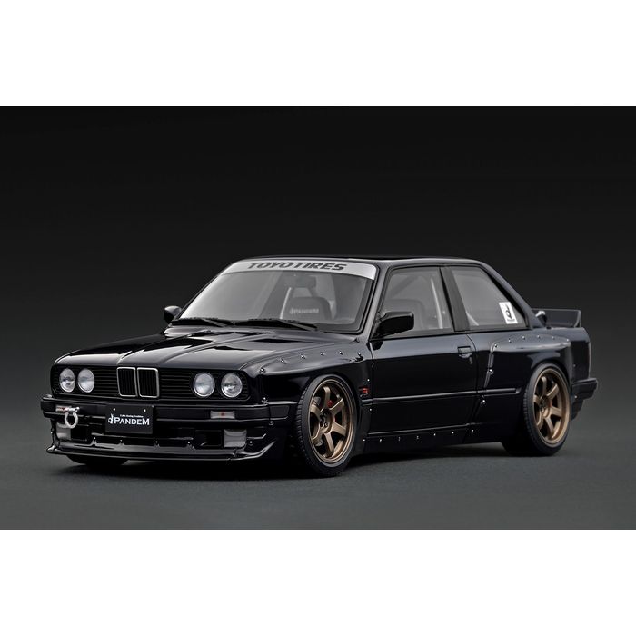 【沖縄・離島配送不可】1/18 PANDEM 30 Black 完成品 ミニカー 塗装済 ティーケー・カンパニー IG3718