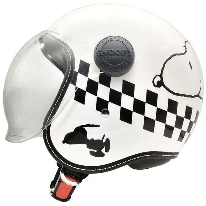 樂天商城 - 【北海道・沖縄・離島配送不可】【代引不可】SNOOPY ジェットシールドヘルメット ホワイト アークス SNJ-114