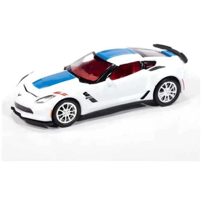 SEARCH WORD：京商 ミニカー モデルカー 模型 KYOSHO 玩具 ホビー おもちゃ 趣味 コレクション AUTOWORLD 1/64 2018 シェビー コルベット グランドスポーツ アークティックホワイト AWSP176A商品...