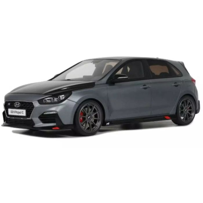 【沖縄・離島配送不可】OttO MOBILE 1/18 ヒョンデ I30 N プロジェクト C 2017 (マットグレー) 京商 OTM1060