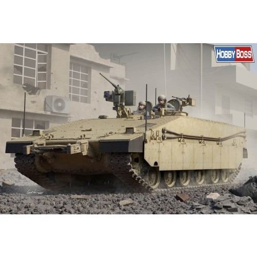 乐天商城 - 【沖縄・離島配送不可】1/35 ホビーボス ファイティングヴィークルシリーズ イスラエル ナメル-1 装甲兵員輸送車 童友社 84524