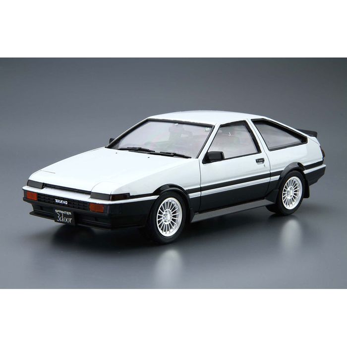 ザ☆モデルカー No.5 1/24 トヨタ AE86 スプリンタートレノGT-APEX85 アオシマ 4905083200575