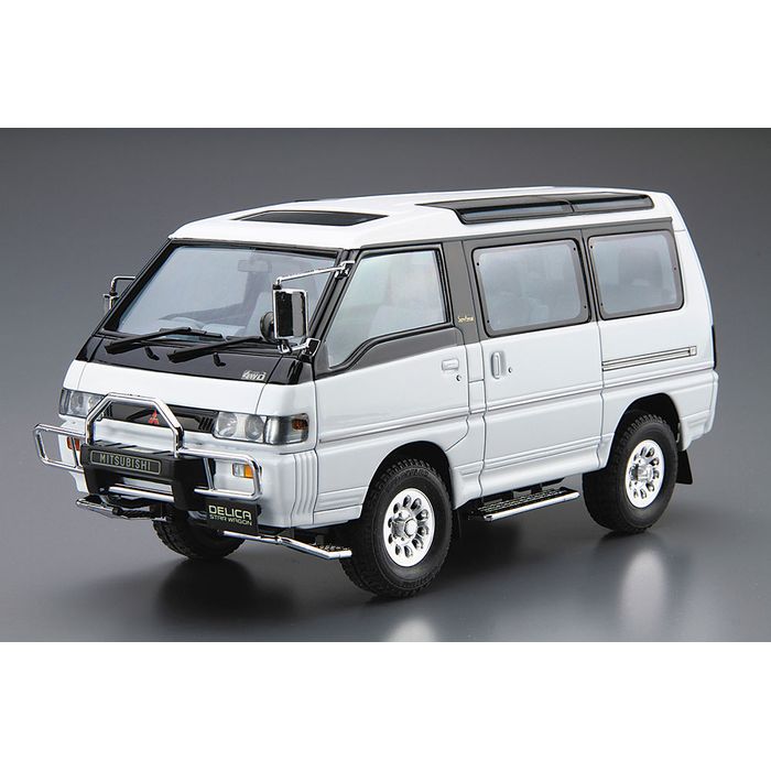ザ☆モデルカー No.27 1/24 ミツビシ P35W デリカスターワゴン 91 アオシマ 4905083200605