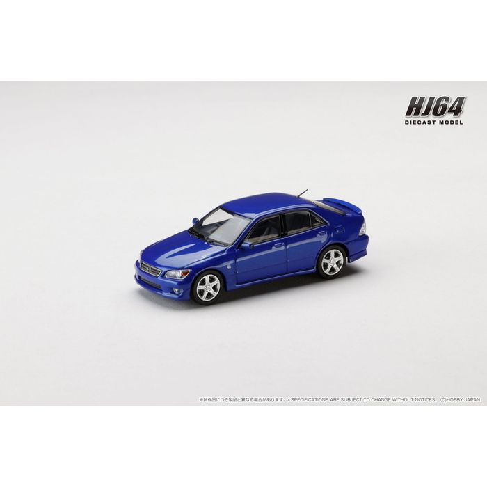 HJ64 1/64 1/64 LEXUS IS 200 (E10) 1999 ブルー ホビージャパン HJ643080BL