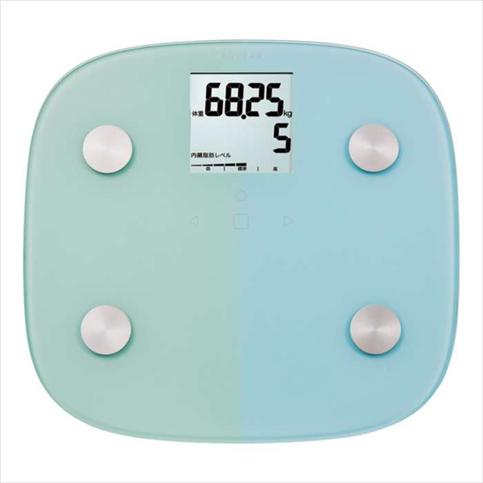 【代引不可】エクリア体組成計/FS010シリーズ/ブルー エレコム HCS-FS010BU