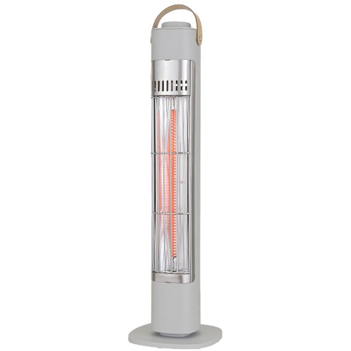 【即日出荷】カーボンヒーター 400W ライトグレー おおたけ CB-G424-LG