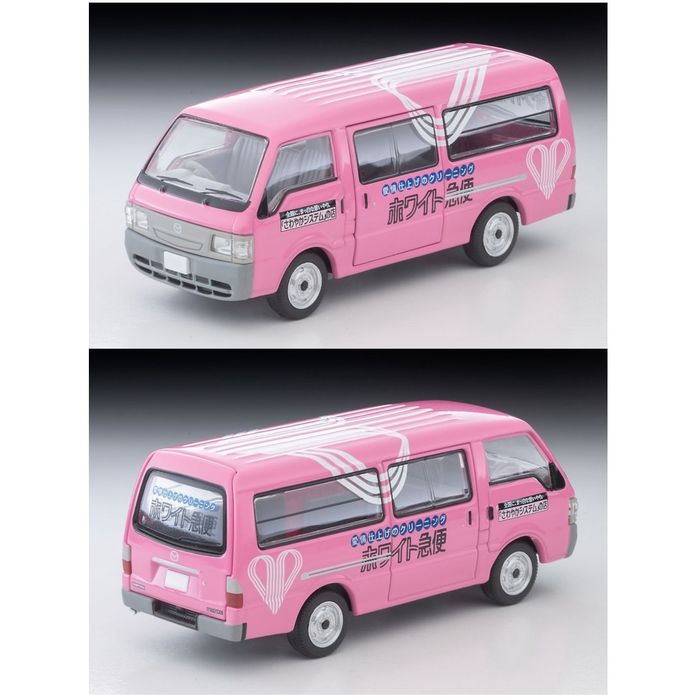 SEARCH WORD：トミカ TLV リミテッドヴィンテージ ミニカー 自動車 車 カー 模型 完成品 ジオラマ おもちゃ 玩具 コレクション インテリア 趣味 ホビー商品概要：実用性を最重視した商用車ながら、箱型のプレーンなボディスタイルから、近年ではお洒落なリノベーションカーのベース車両としても見直されているボンゴブローニイ。1999年には2代目にモデルチェンジされましたが、基本設計は1983年登場の初代と大きく変わらないまま、2010年までの長期間生産されました。好評のボンゴブローニイに、「愛情仕上げのクリーニング」でおなじみのホワイト急便仕様が登場です。ホワイト急便が業界に先駆けて導入したCIと統一イメージカラーを表す初代デザイン車を再現しました。ホワイト急便といえばピンク色のボンゴブローニイというほど普及した時期もあり、街で見かけた方も多いのではないでしょうか。TLV-NEOではカラーリングの再現に加え、スライドドア(左側)とリアゲートが開閉可能ですので、遊びの幅が広がります。TLVやカースナップ各種と組み合わせて現代の街並みの情景を楽しみましょう。商品仕様：■メーカー：トミーテック■JANコード：4543736336129■商品名：トミカリミテッドヴィンテージNEO LVーN310c マツダ ボンゴブローニイ バン (ホワイト急便)■型番：4543736336129■ご注意：※製品の仕様や価格は予告なく変更する場合があります。※掲載している画像は、実際の製品と一部異なる場合があります。※製品のパッケージ（外箱やスリーブ等）は本体を保護する目的となり、運搬におけるダメージについては不良交換の対象外となります。※新製品は発売日が変動する場合があります。※商品概要、仕様、サービス内容及び企業情報などは商品発表時点のものです。※最新の情報に関しましては、メーカーサイトをご覧ください。※発売前予約商品についてはメーカーの商品製造数により納期が遅れる場合やご注文キャンセルをお願いする場合がございます。