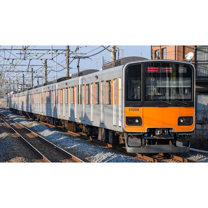 【沖縄・離島配送不可】Nゲージ 東武50000型（東武スカイツリーライン・車番選択式）基本4両編成セット（動力付き） 鉄道模型 グリーンマックス 32115