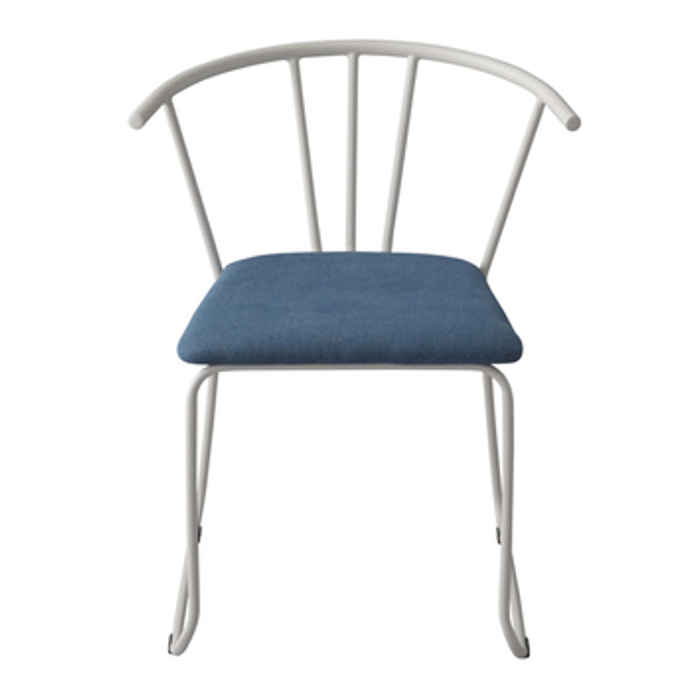 【北海道・沖縄・離島配送不可】【代引不可】アームチェア チェア 椅子 ダイニングチェア スチール ファブリック 布張り 背もたれあり 食卓椅子 東谷 TEC-74 [3]