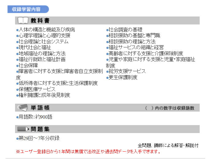 スマホカバー専門店　ドレスマの【沖縄・離島配送不可】【代引不可】プレミア6 7つの学習法 社会福祉士試験　1年e-Learningチケット付き メディアファイブ -｜アングル3