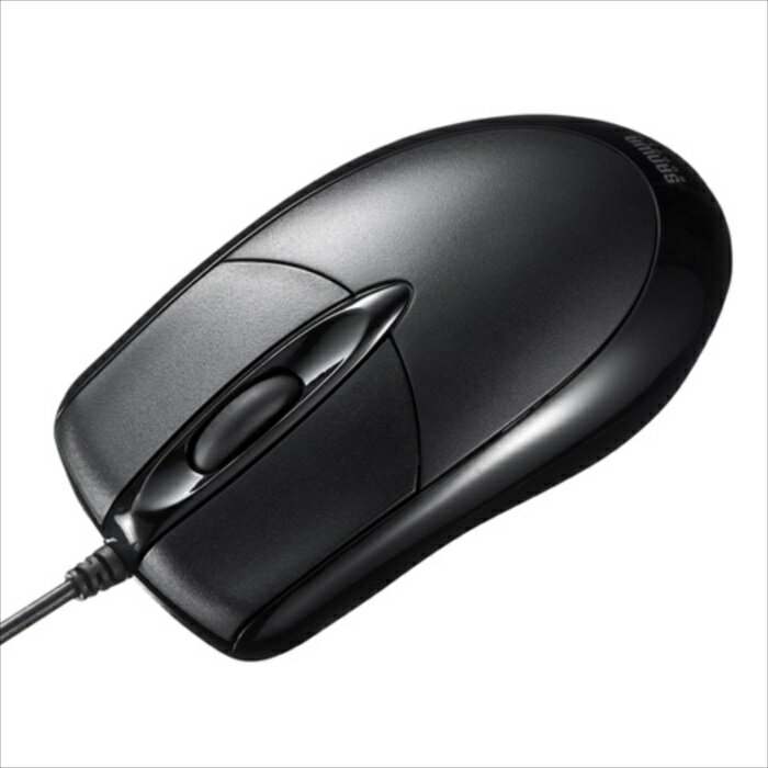 Trackball - 【代引不可】有線光学式マウス サンワサプライ MA-130HUBK