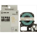 【キングジム】【テプラ】PROテープ 透明ラベル 金文字 製品型番:ST9Z